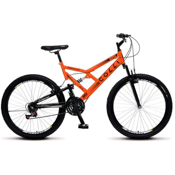 Bicicleta Colli Aro 26 Dupla Suspensão com 21 Marchas