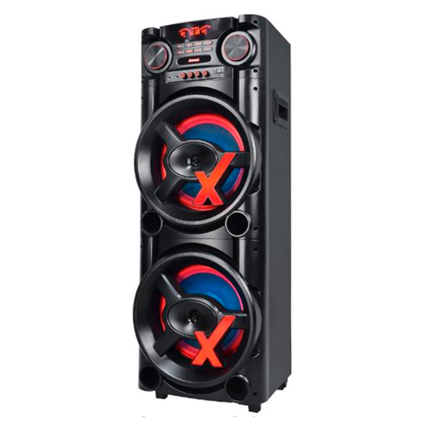 CAIXA AMPLIF. AMVOX ACA 1900 NEW X PRETA-Imagem 2