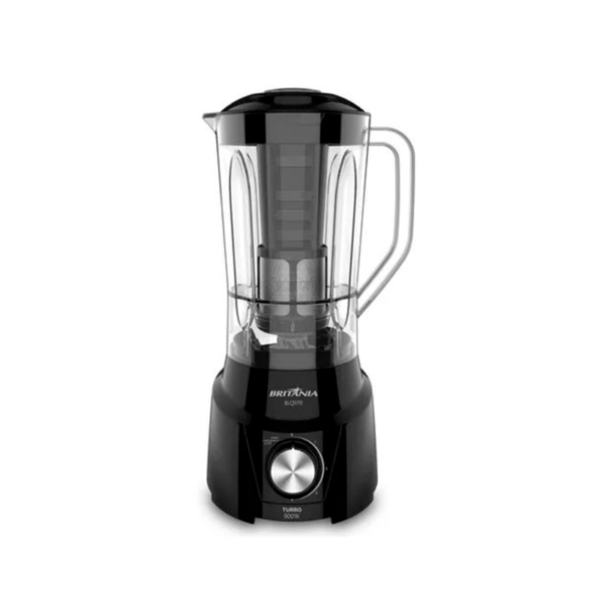 Liquidificador Britânia BL970 Turbo 900W 220V - 4 Velocidades, Função Pulsar e Autolimpeza