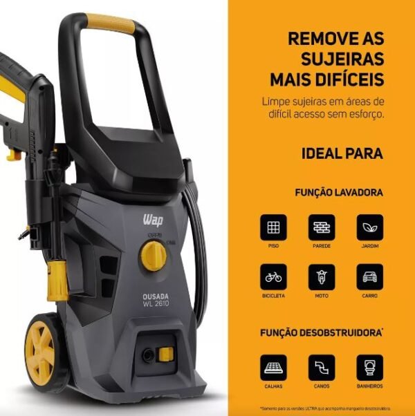 Lavadora Wap Ousada Alta Pressão WL2610 220V-Imagem 2