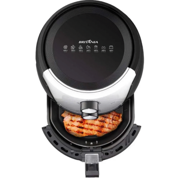 Fritadeira Air Fryer Britânia BFR38 4,2L 1500W - Timer e Tecnologia Air Flow-Imagem 2