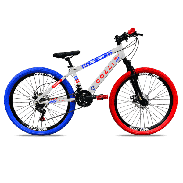 Bicicleta Colli Grau Aro 26 Freio. Disco 21Marchas-Imagem 6