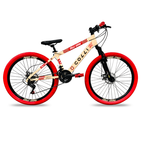 Bicicleta Colli Grau Aro 26 Freio. Disco 21Marchas-Imagem 4