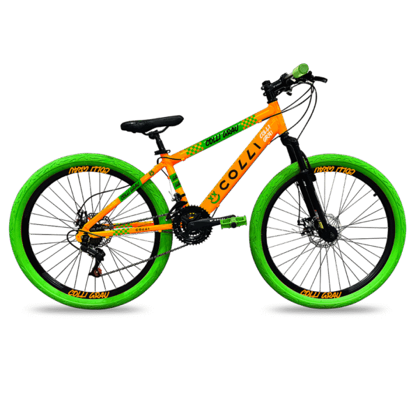 Bicicleta Colli Grau Aro 26 Freio. Disco 21Marchas-Imagem 5