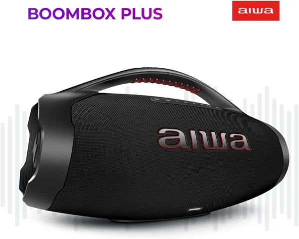 Caixa De Som Boombox Plus 200w AWS-BBS-01-B Aiwa-Imagem 6