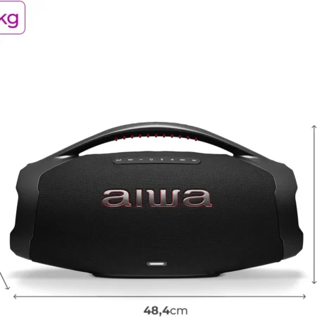 Caixa De Som Boombox Plus 200w AWS-BBS-01-B Aiwa