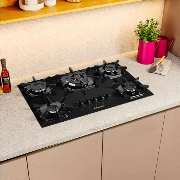 Cooktop Mueller 5B C/Tripla Chama-Imagem 2