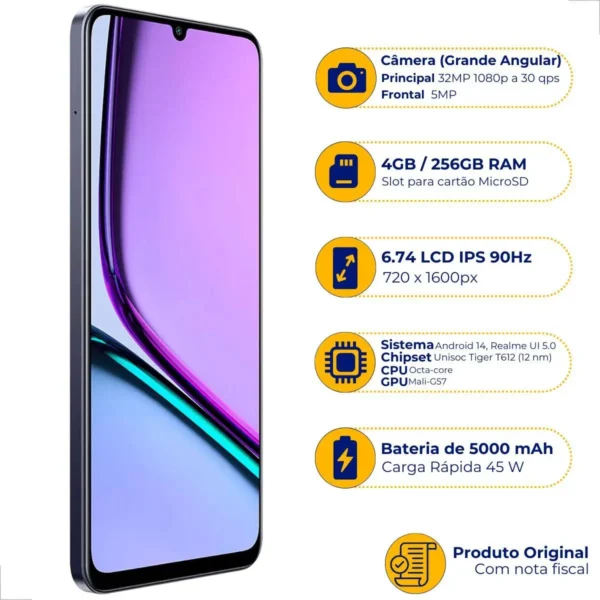 Celular Realme Note 60 4GB 256GB-Imagem 2