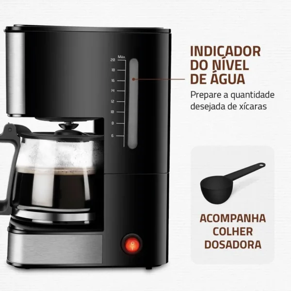 Cafeteira Elétrica Mondial C-43-20X-SI-Imagem 3