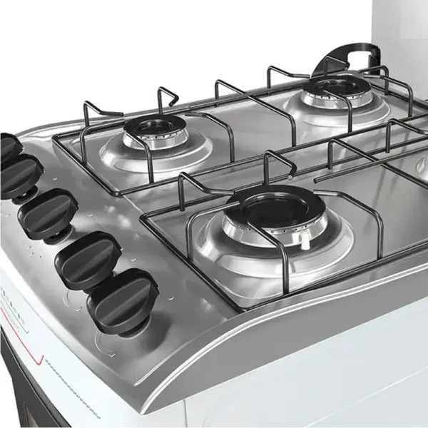 Fogão Mueller MFI4BF 4 Bocas Automático Mesa Inox Forno Total Clean-Imagem 5