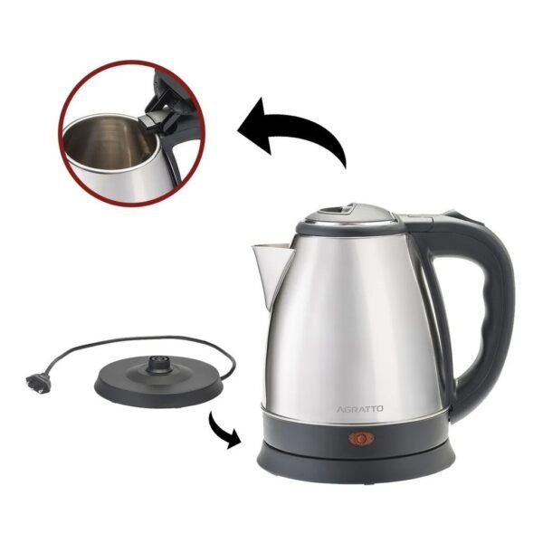 Chaleira Elétrica Inox CE-02 220V Agratto-Imagem 3