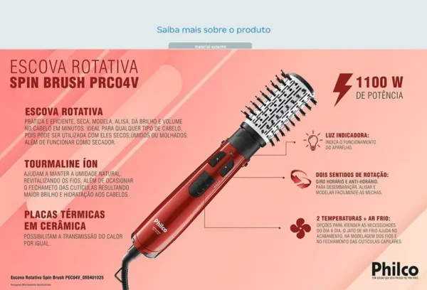 Escova Rotativa Philco PEC04V-Imagem 4