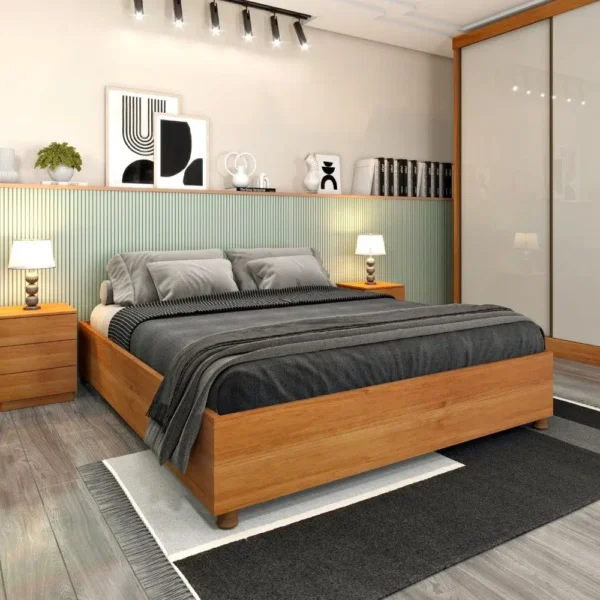 Cama Box Casal Tcil Monaco (cinamomo) Sem Colchão1,93x1,44-Imagem 3