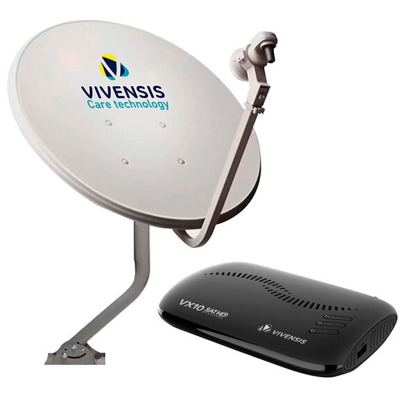 Kit Antena Vivensis 60CM c/receptor vx10-Imagem 3