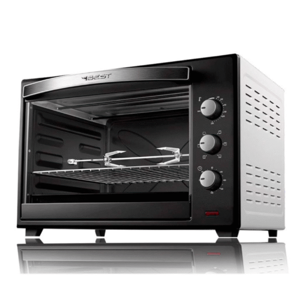 Forno Elétrico Best Preto e Branco 60 Lt
