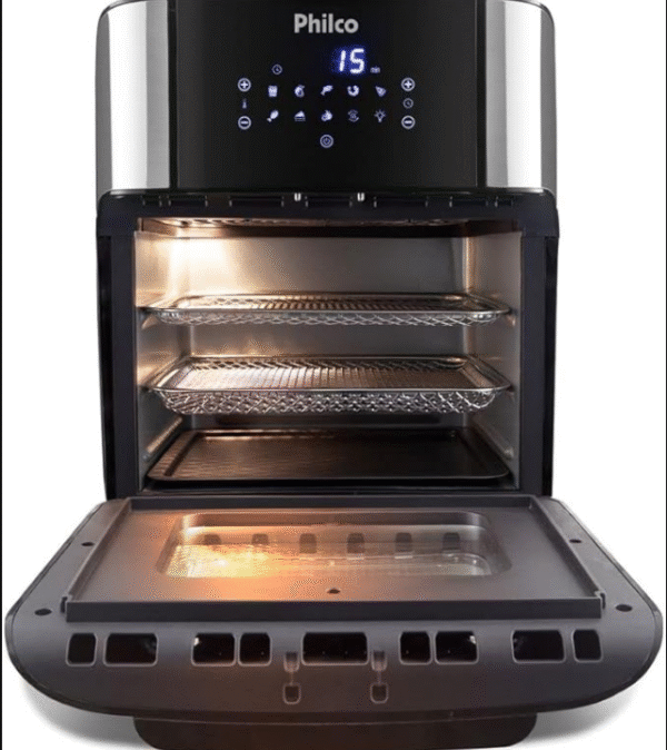 Fritadeira Air Fryer Oven Philco 12L 4 em 1 1800W PFR2200-Imagem 3