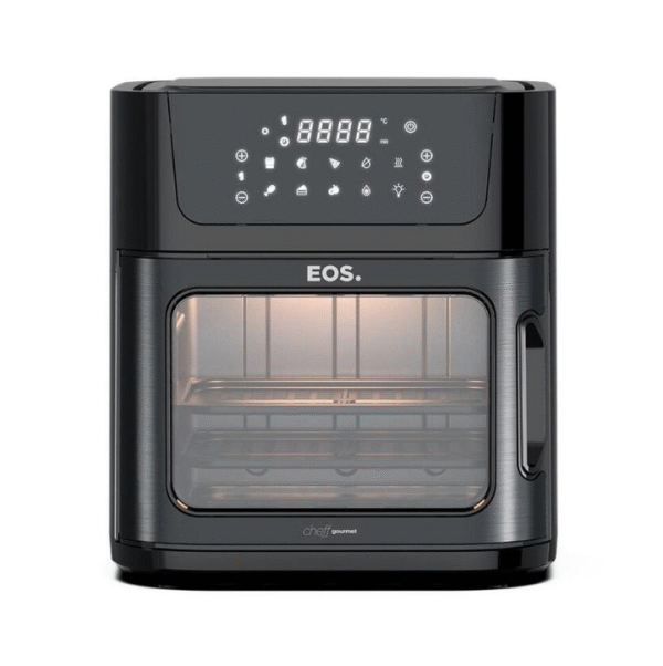 Fritadeira Air Fryer Oven EOS 15 Litros Digital Inox All Black EAF15IP