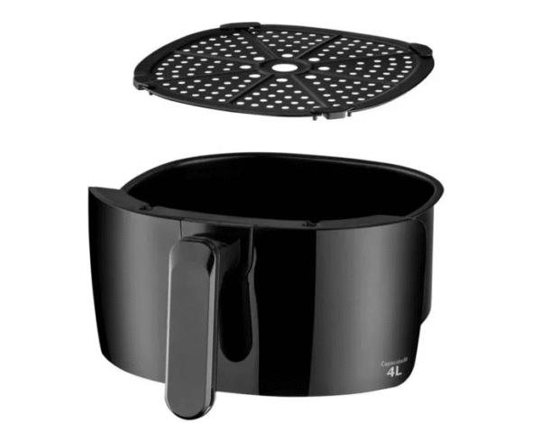 Fritadeira Elétrica Air Fryer 4L Digital 1500W 220V Preto Multi - CE169-Imagem 3