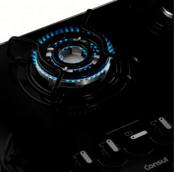 Cooktop 5 Bocas Consul com Quadrichama e Acendimento Automático-Imagem 3
