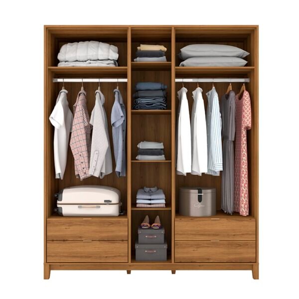 Guarda-Roupa Fabrimóveis Grafeno 5 Portas sem Espelho-Imagem 2