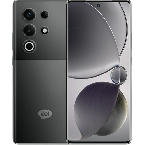 Smartphone Itel S25 Ultra DS 256GB/16GB (8+8) RAM 6.78” NFC S686LN Titanium Lançamento