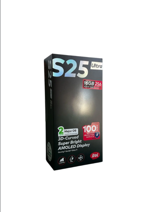 Smartphone Itel S25 Ultra DS 256GB/16GB (8+8) RAM 6.78” NFC S686LN Titanium Lançamento-Imagem 2