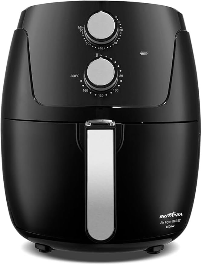 Fritadeira Air Fryer Britânia BFR37 Revestimento Dura Mais 4,2L 1500W