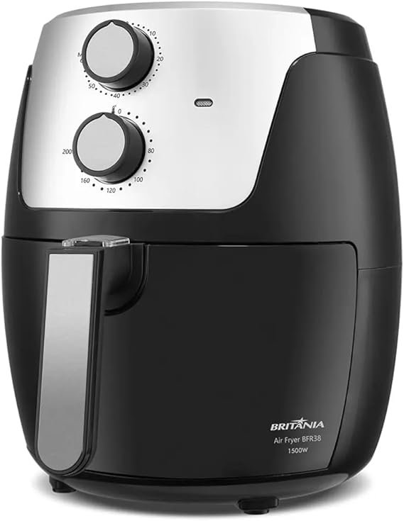 Fritadeira Air Fryer Britânia BFR38 Revestimento Dura Mais 4,2L 1500W 220V-Imagem 3