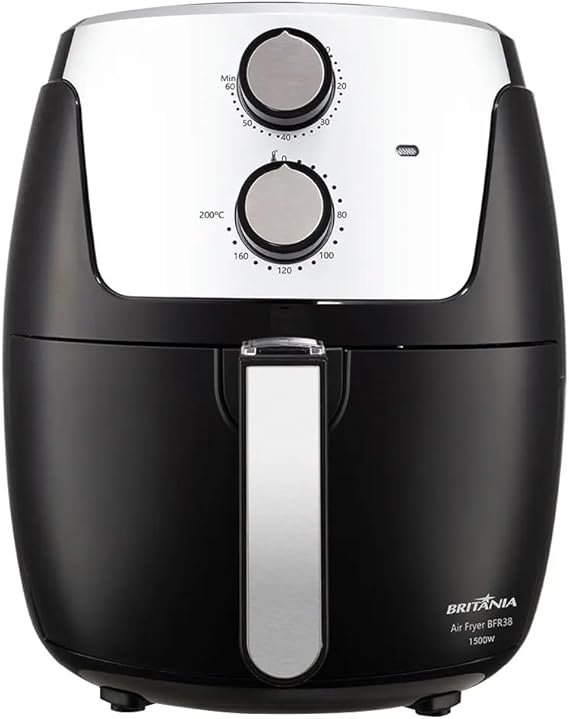 Fritadeira Air Fryer Britânia BFR38 Revestimento Dura Mais 4,2L 1500W 220V