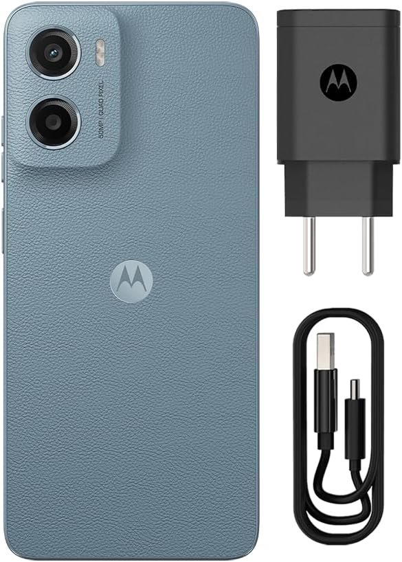 Smartphone Motorola Moto g05-128GB 12GB (4GB RAM + 8GB Ram Boost) e Camera 50MP com AI Bateria de 5200 mAh Tela 6.7