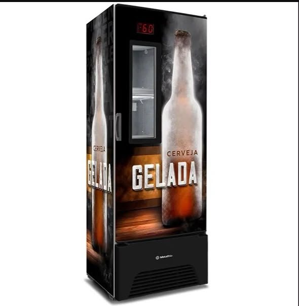 Cervejeira Metalfrio 574 Litros VN50AF Porta com Visor