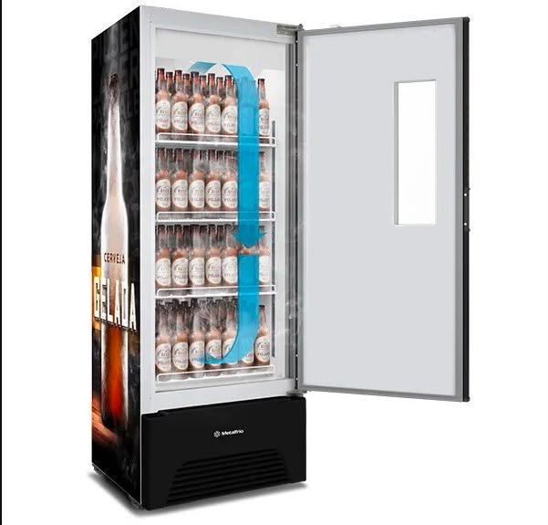 Cervejeira Metalfrio 574 Litros VN50AF Porta com Visor-Imagem 2